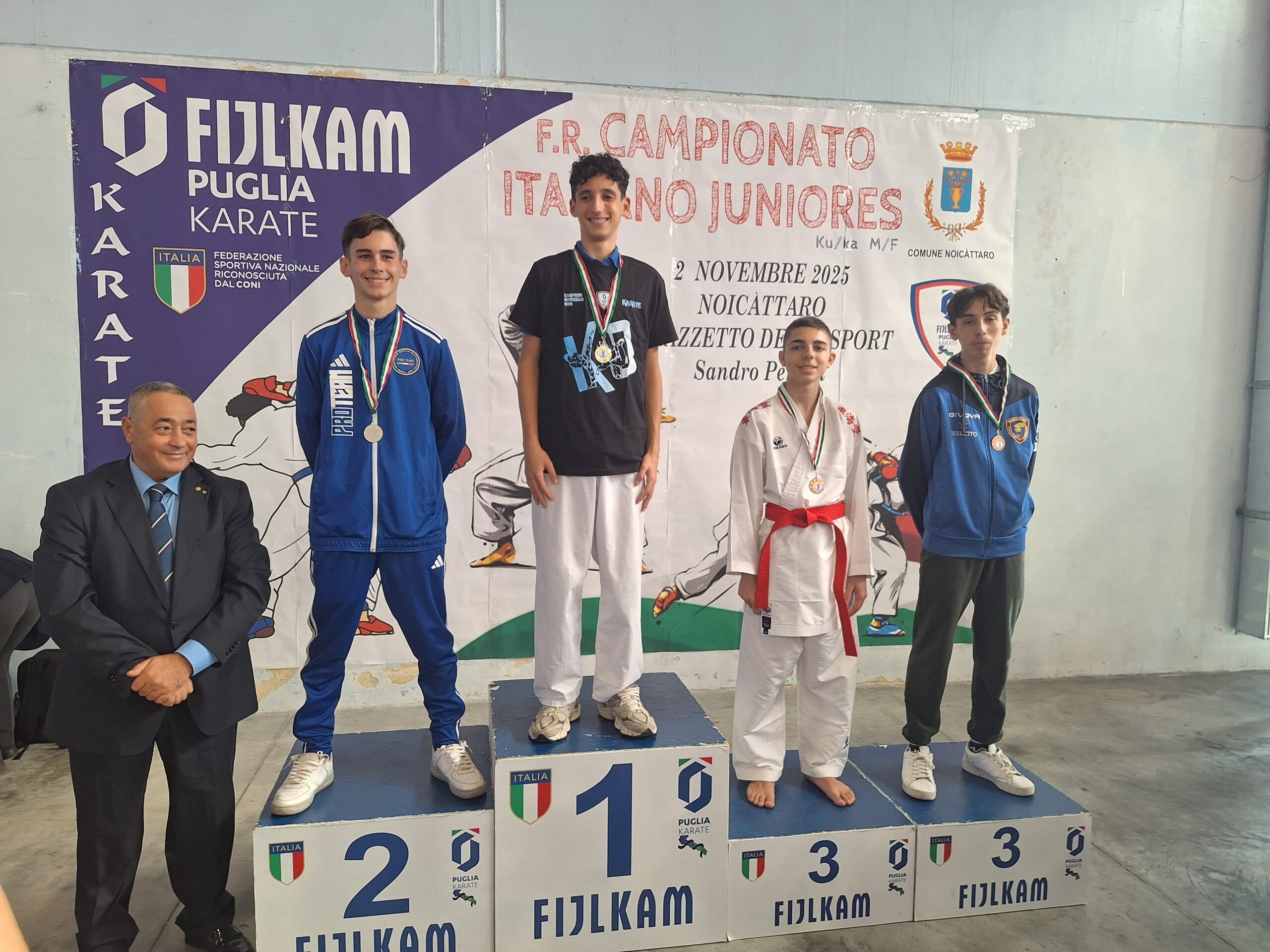 Fiamme Cremisi Karate: tre medaglie e qualificazione al Campionato Italiano Serie A
